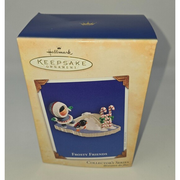Hallmark Frosty Friends 17 Christmas Ornaments Mostly New in Box 1982-2007 - Picture 4 of 16